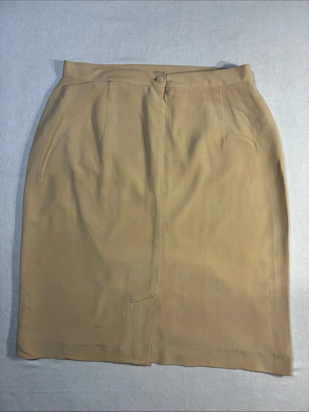 Classic Tan Pencil Skirt - Women's Professional Skirt